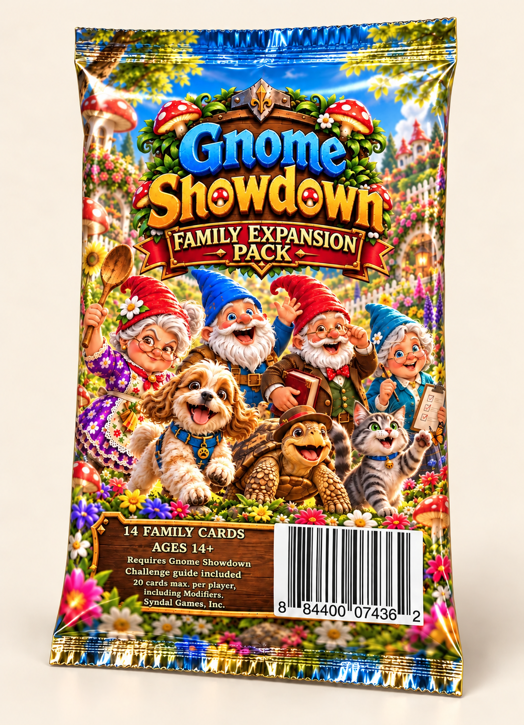 Family Expansion foil-pack mockup