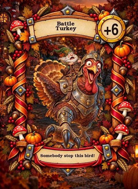 Battle Turkey card artwork